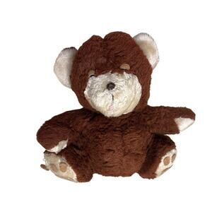 RARE AmToy “Chubby-Cub” 1980s Plush Bear 11” Korea Vtg Collector Stuffed Toy